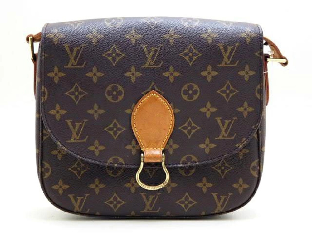 LOUIS VUITTON Saint Cloud Shoulder Bag Monogram